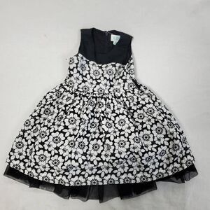 The Children's Place 24 months Girls Black/White Dress